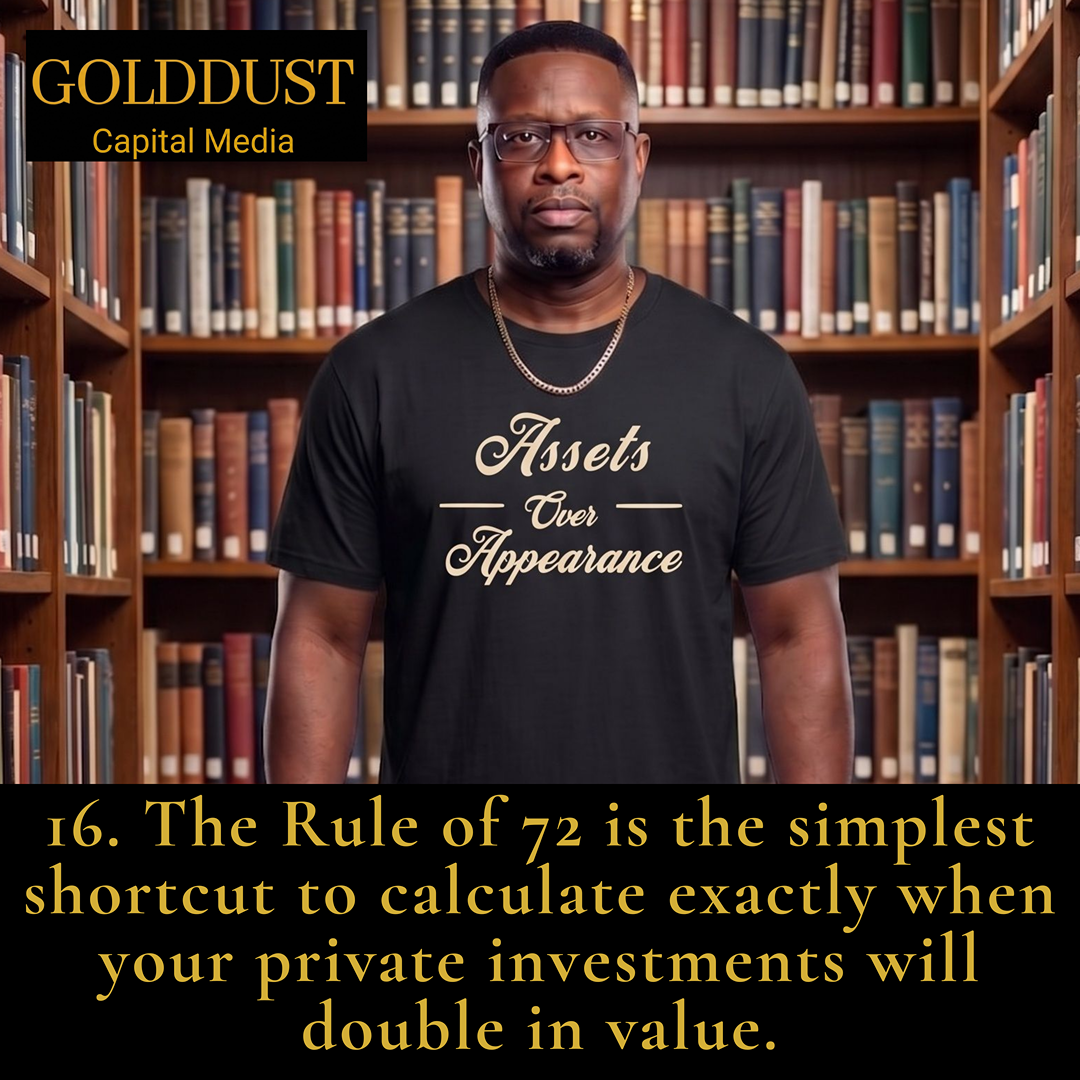 Daily Playbook Principle #16 - The Rule of 72 for doubling your investments