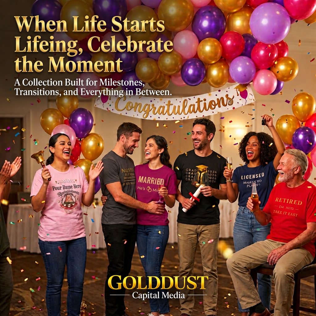 Lifeing Collection image with Golddust Capital Media logo