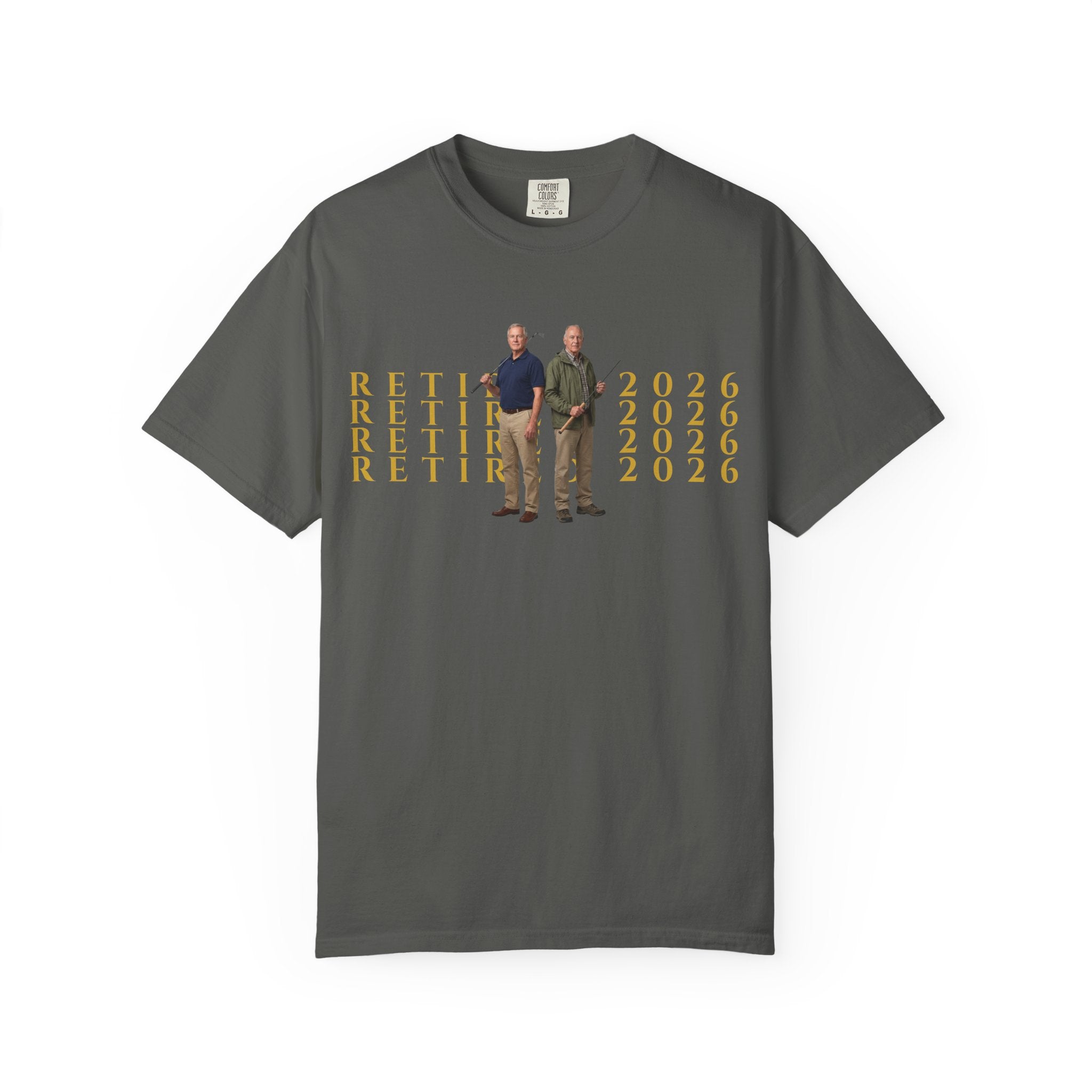 Retired 2026 Personalized Photo Tee | Retirement Celebration Shirt