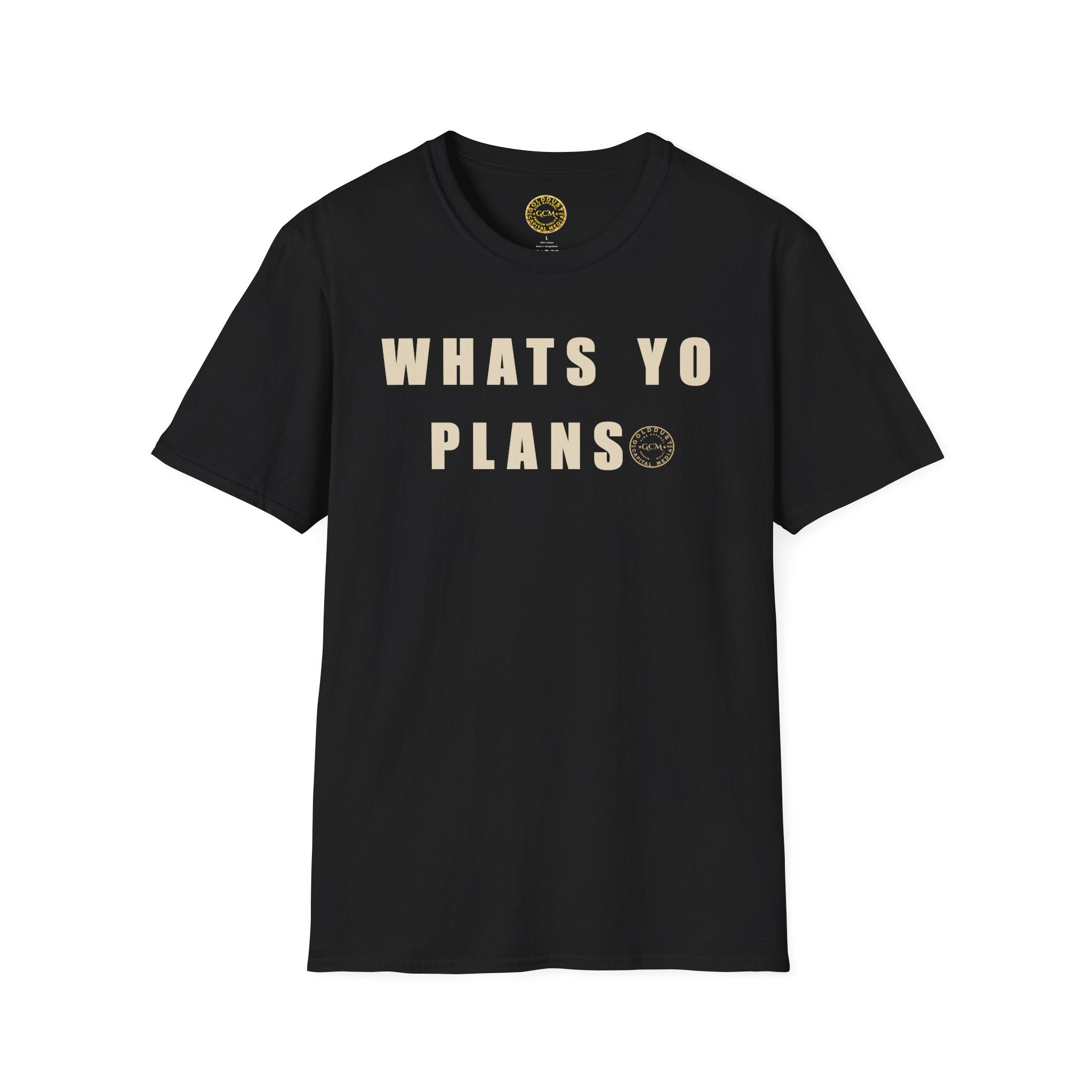 Graphic Vintage Retro Gift | Unique Statement Slogan Quote | What's Your Plans Collector Shirt | New Chapter Gift for Achievers | Minimalist