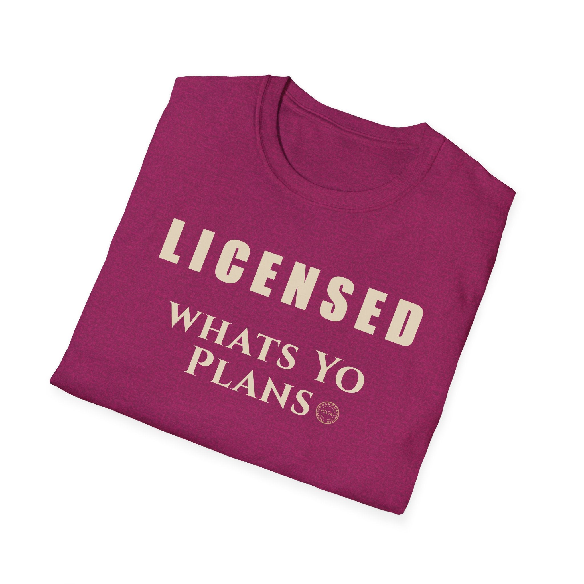 Certified and Ready Tee | Licensed What's Your Plans | Minimalist Life Event Shirt for New Professionals | Career Milestones