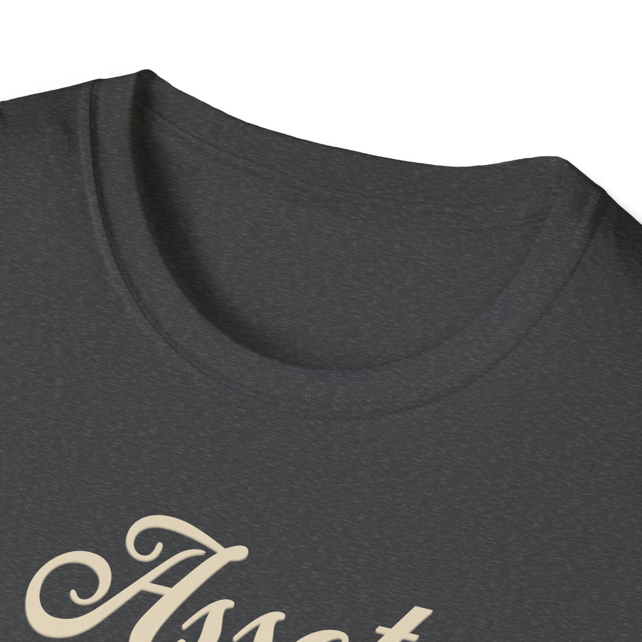 Assets Over Appearance T-Shirt | Investing Mindset, Financial Discipline