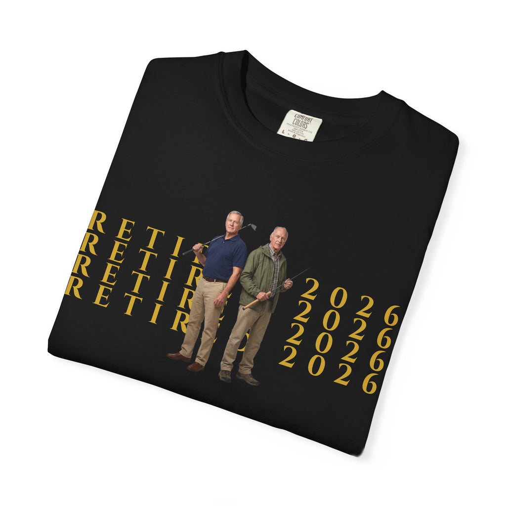 Retired 2026 Personalized Photo Tee | Retirement Celebration Shirt