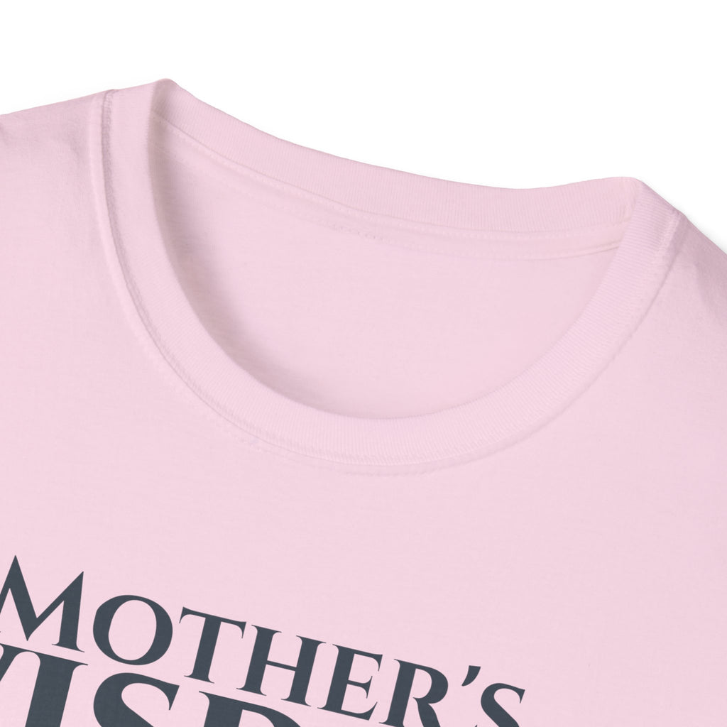 Mother's Wisdom Bible Verse T-Shirt | Proverbs 31:26 Christian Gift for Mom | Religious Scripture Tee | Faith Based Apparel for Mothers