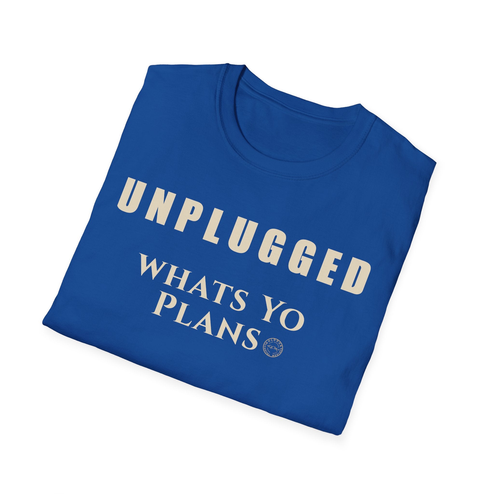 Peace Reset Tee | Unplugged What's Your Plans | Minimalist Life Event Shirt for Clarity, Rest, Intentional Living | Casual Graphic Tee