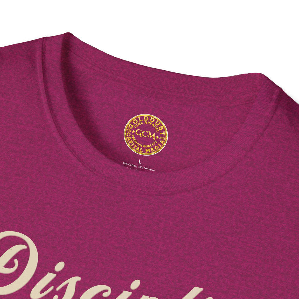 Self Mastery Mindset Tee | Discipline Over Desire| Minimalist Growth Shirt for Focus, Control and Intentional Living