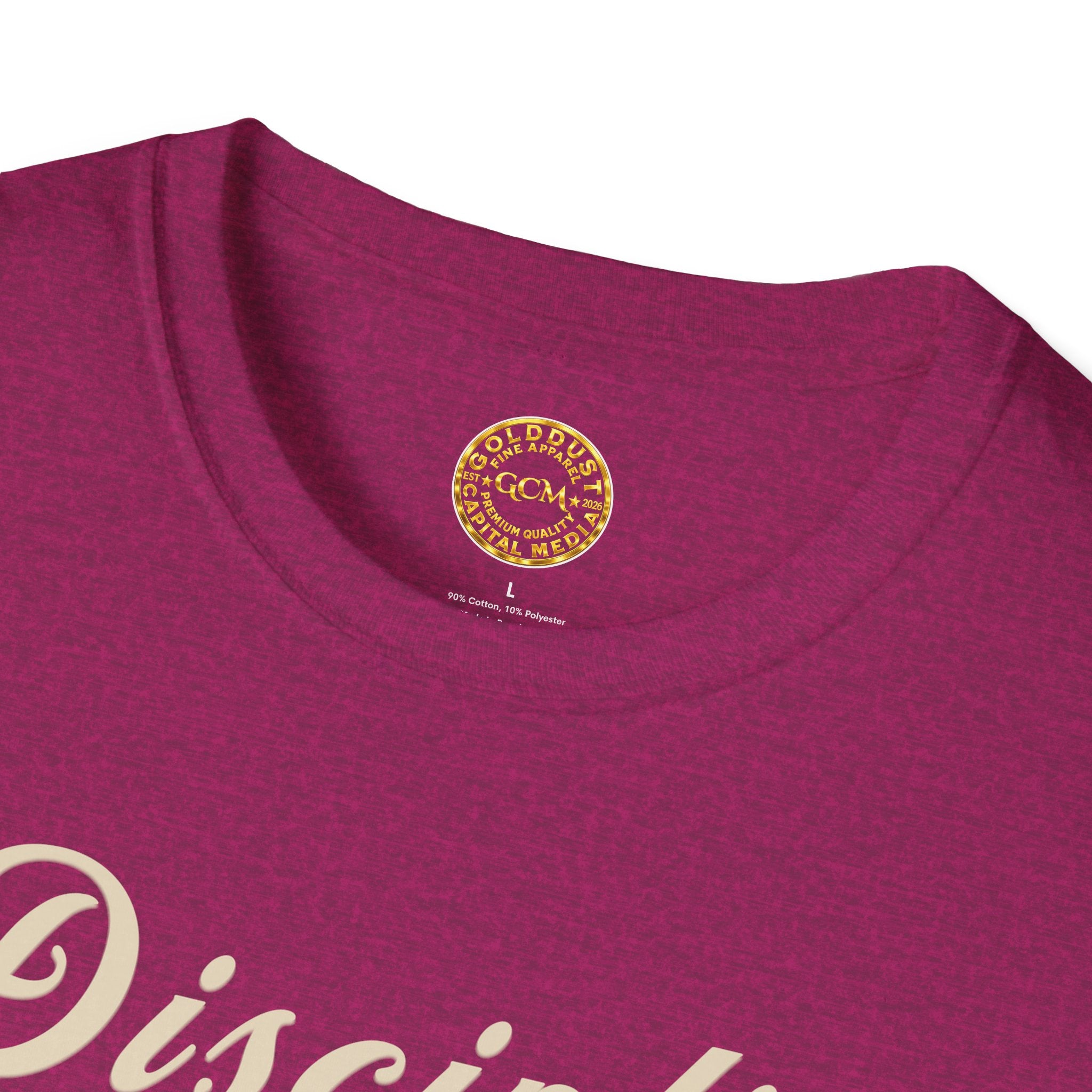 Self Mastery Mindset Tee | Discipline Over Desire| Minimalist Growth Shirt for Focus, Control and Intentional Living
