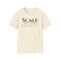 SCALE Definition T Shirt | Disciplined Effort | Exponential Growth Impact Tee | Minimalist Professional Mindset for Entrepreneurs Leaders
