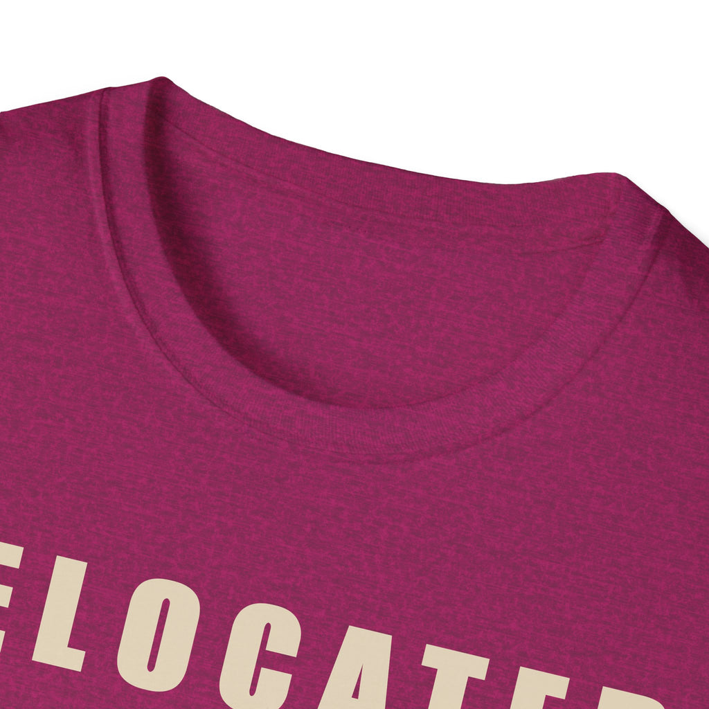 Fresh Start Mindset Tee | Relocated What's Your Plans | Minimalist Life Event Shirt for New Beginnings and Intentional Living | Moving Tee