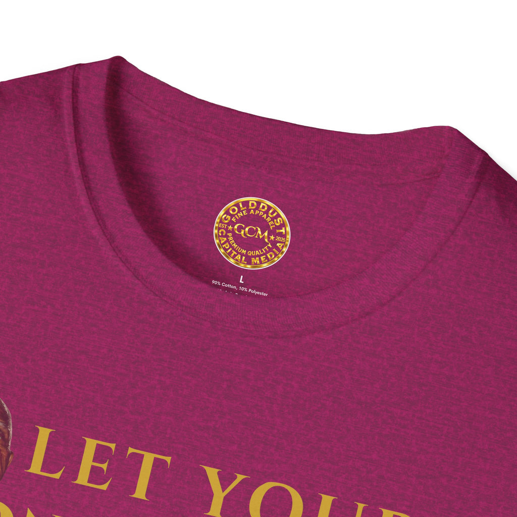 Let Your Money Work T-Shirt | Wealth Building Mindset Tee | Minimalist Financial Discipline Apparel | Investing & Stewardship Quote Shirt