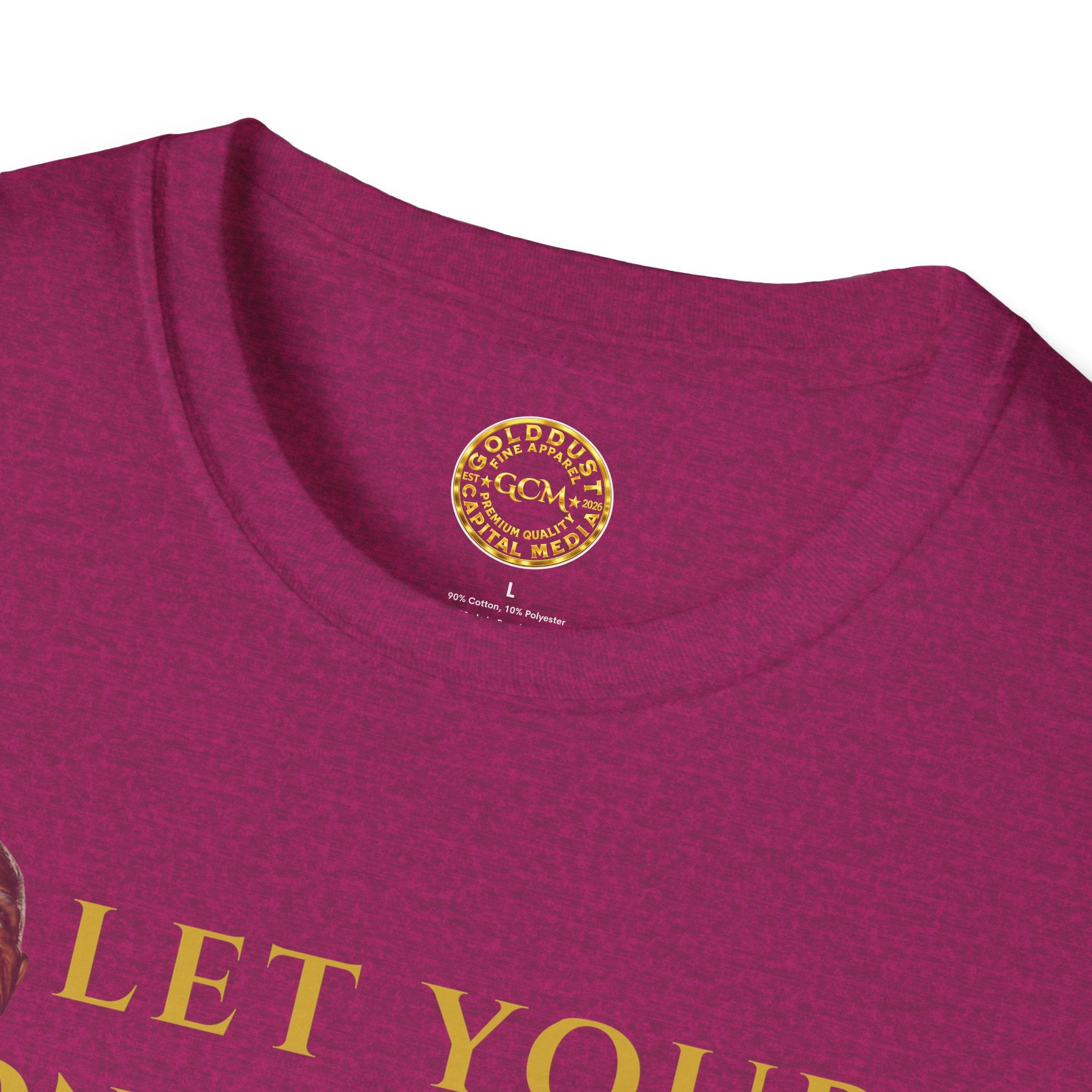 Let Your Money Work T-Shirt | Wealth Building Mindset Tee | Minimalist Financial Discipline Apparel | Investing & Stewardship Quote Shirt