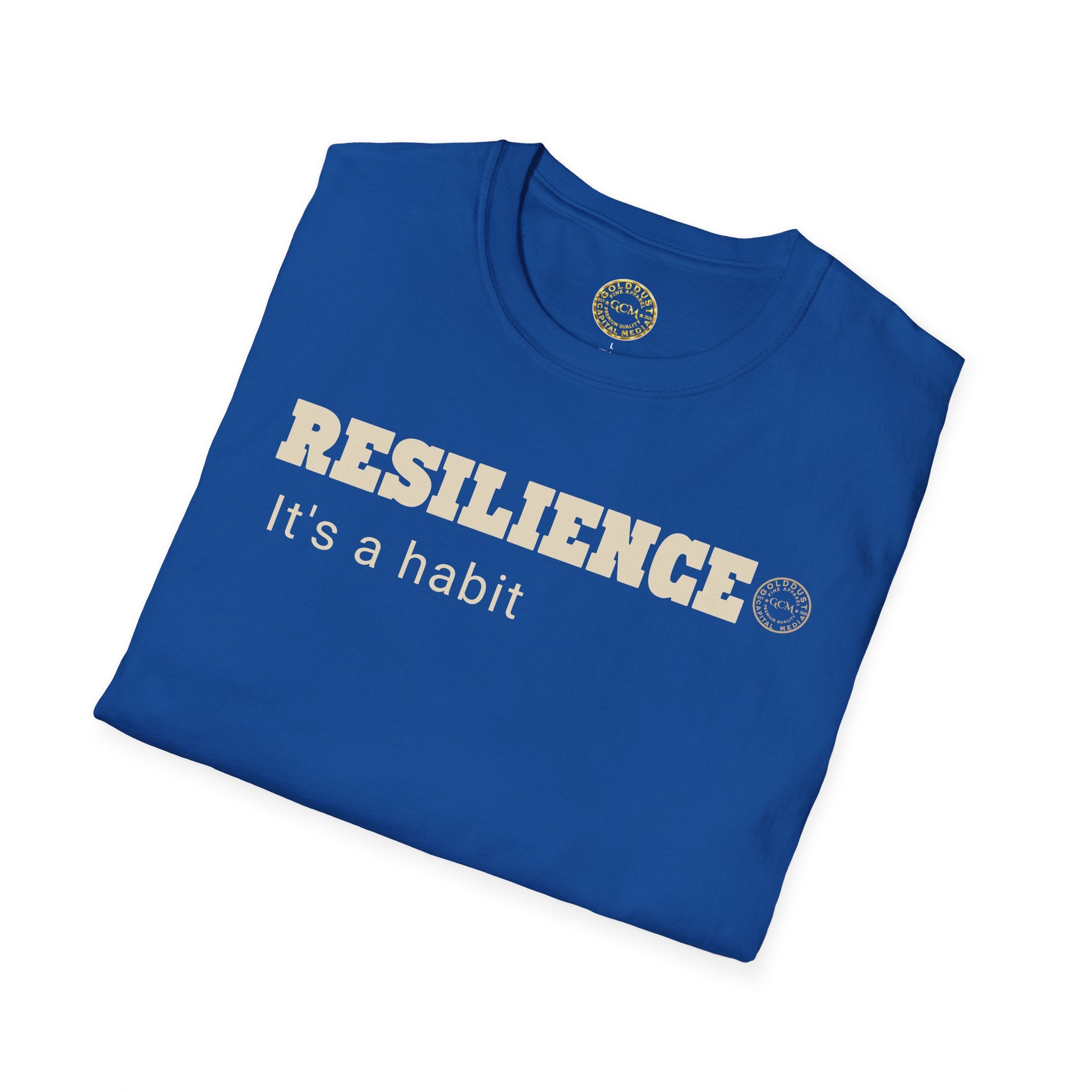 Resilience Habit Tee | Mental Strength Mindset Shirt | Overcome Adversity Motivation | Minimalist Premium Apparel | Locked In Collection