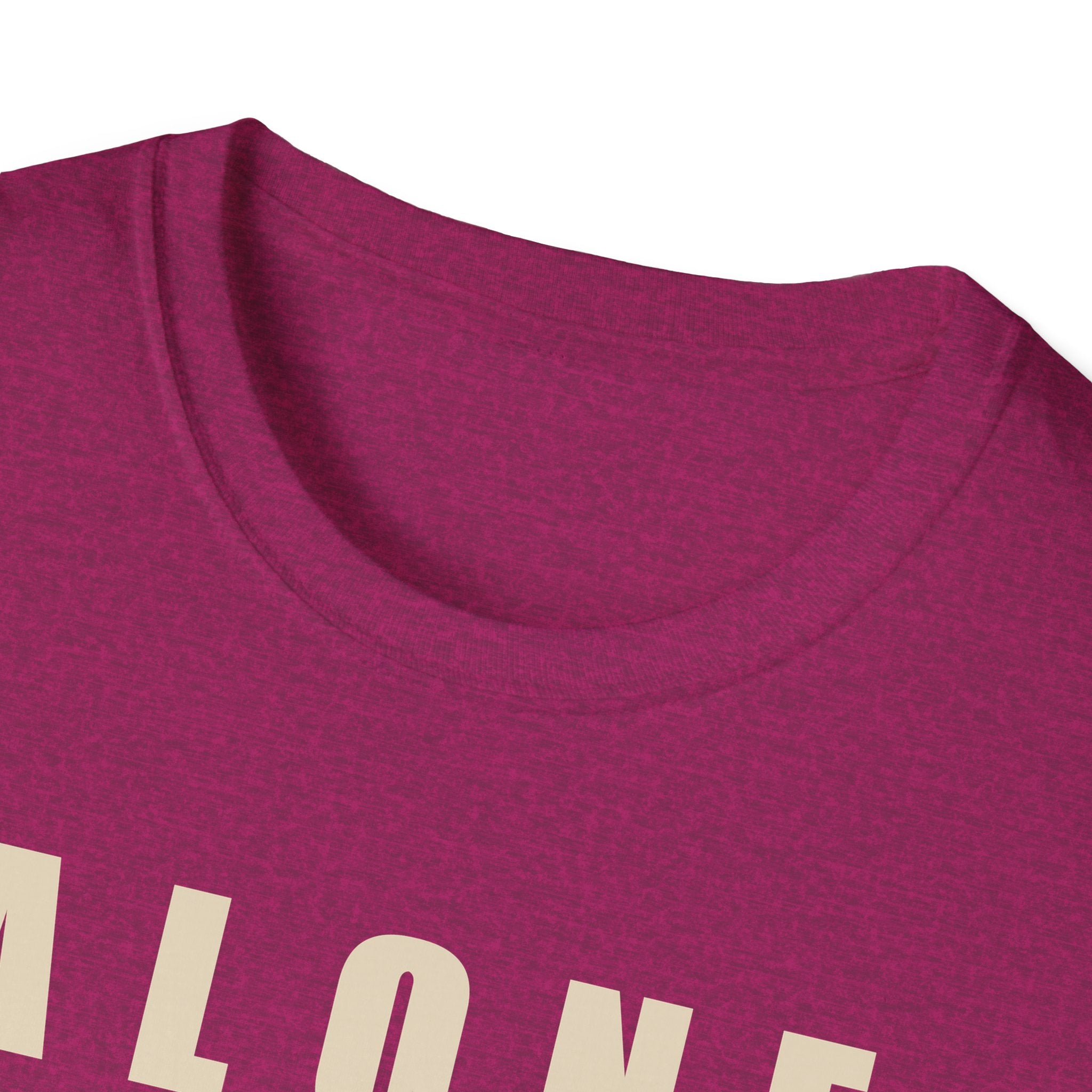 New Season Reflection Tee | Alone What's Your Plans | Minimalist Life Event Shirt for Personal Growth | Intentional Living