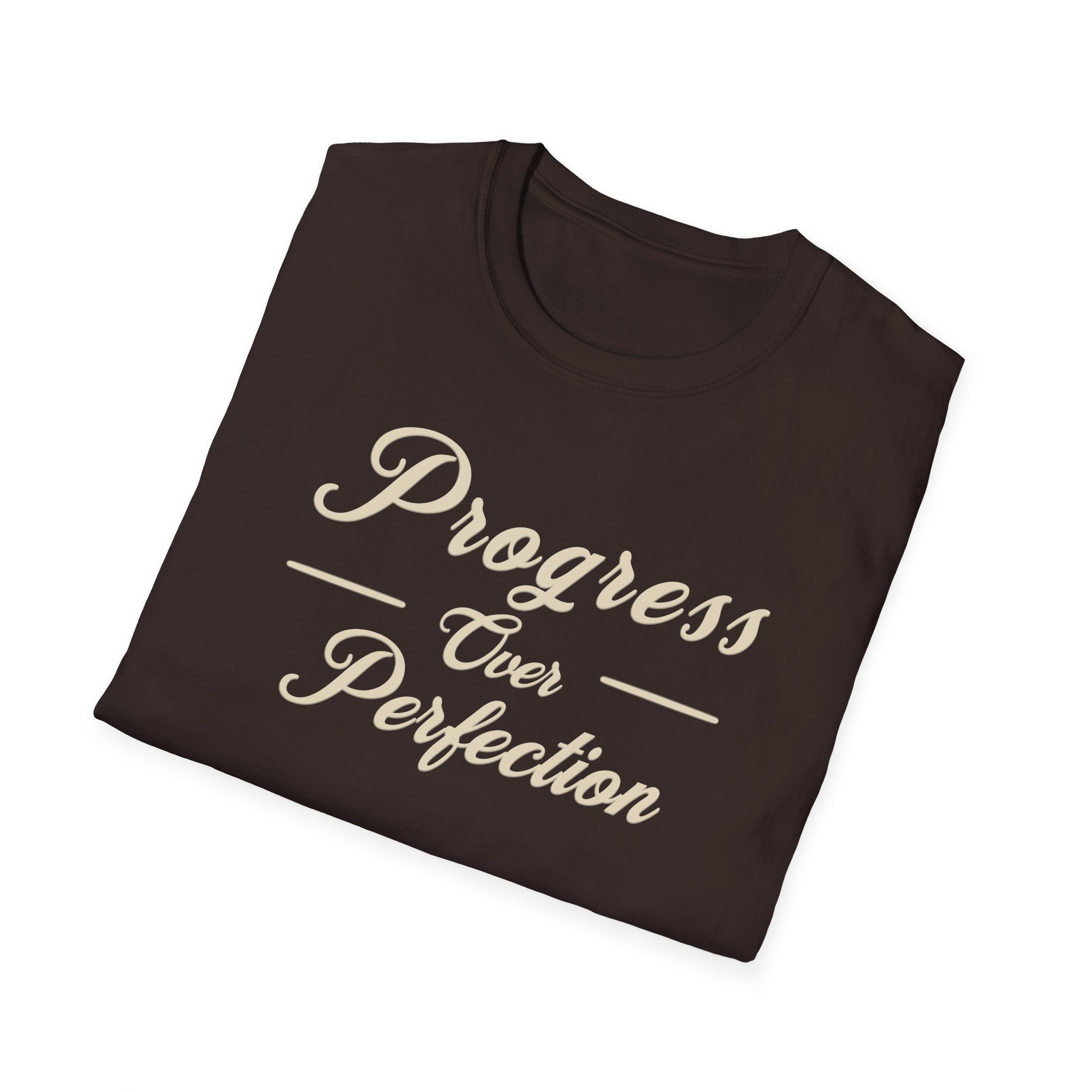 Progress Over Perfection T-Shirt | Growth Mindset Motivational Tee