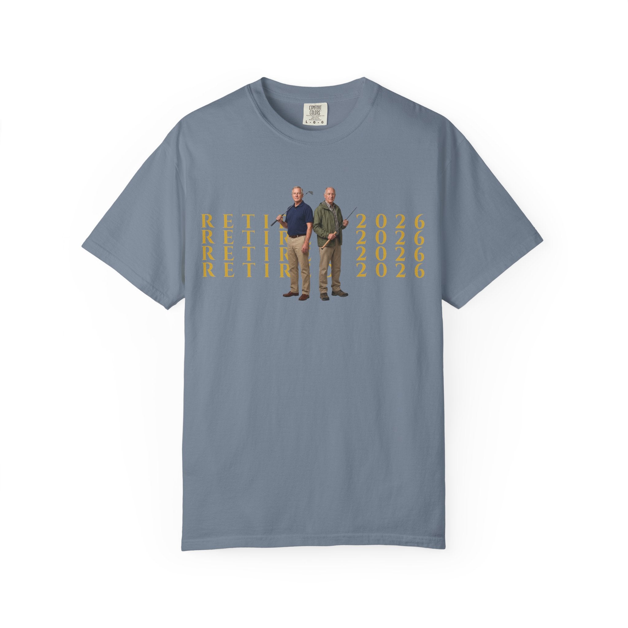 Retired 2026 Personalized Photo Tee | Retirement Celebration Shirt