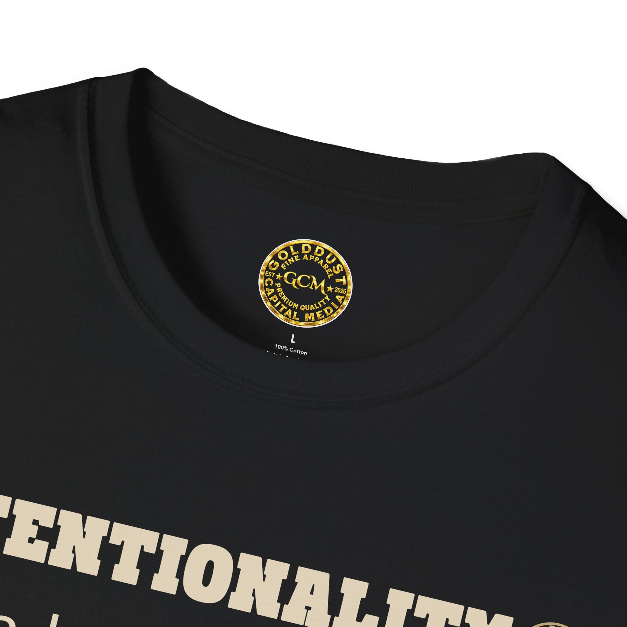 Intentionality Habit Tee | Purpose Driven Mindset Shirt | Daily Focus Motivation | Minimalist Premium Apparel | Locked In Collection
