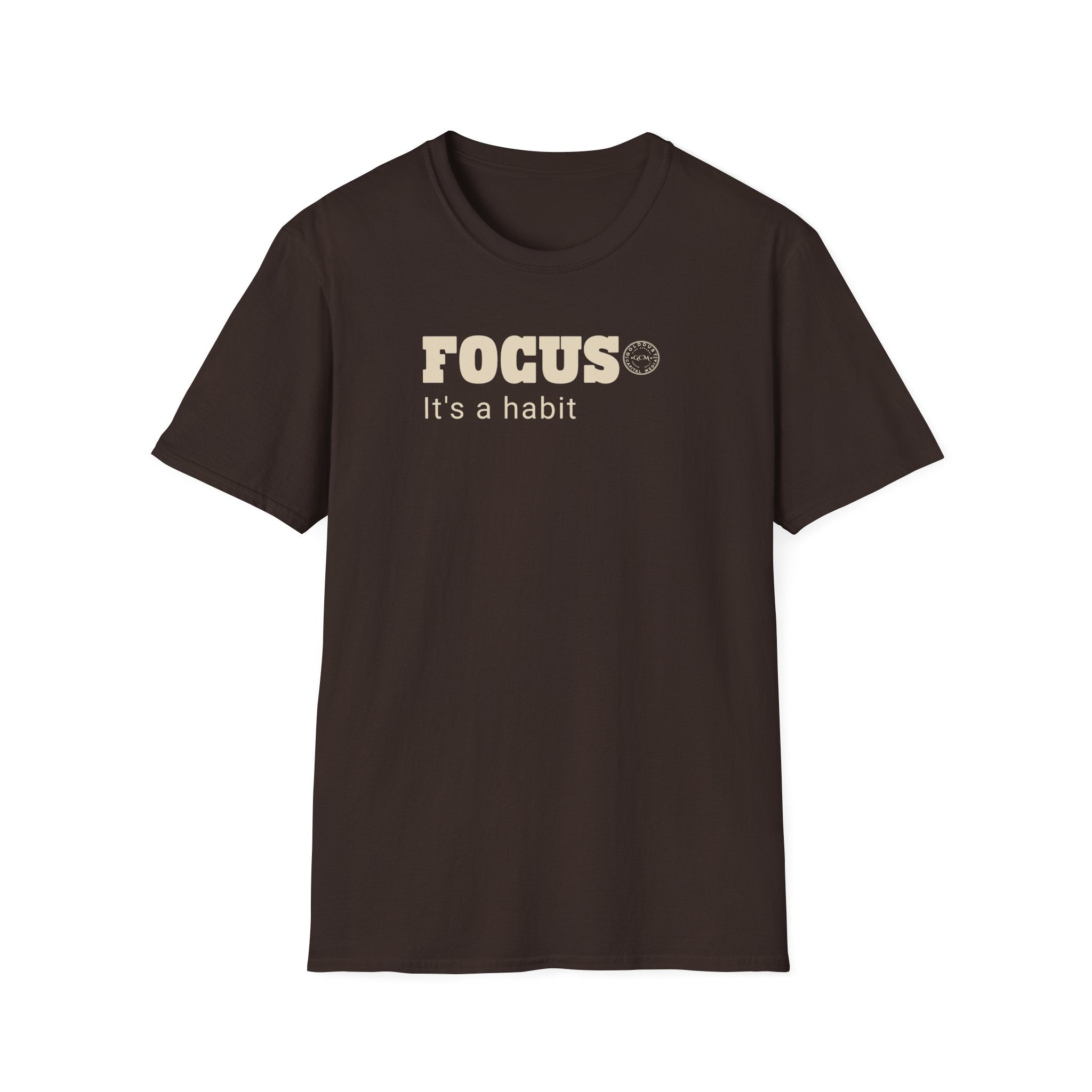 FOCUS Habit T Shirt| Minimalist Self Respect| Emotional Wellness | Clarity Apparel | Motivational Lifestyle Shirt | Locked In Collection
