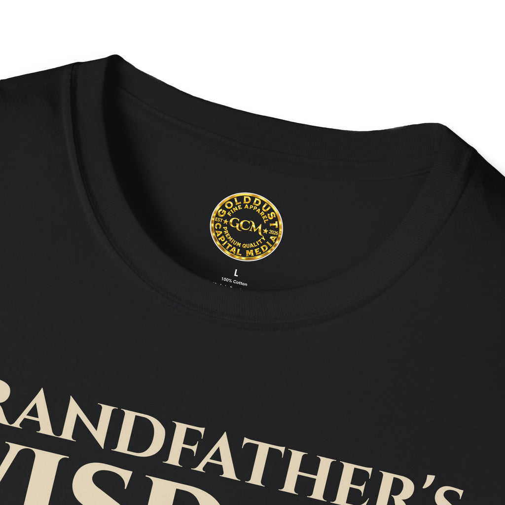 Grandfather's Wisdom Bible Verse T-Shirt | Proverbs 13:22 Christian Gift | Godly Patriarch Legacy Apparel | Religious Faith Shirt for Men