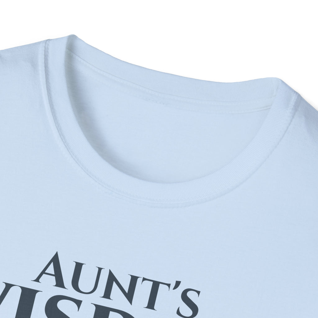 Aunt's Wisdom Bible Verse T-Shirt - 1 Corinthians 16:14 Christian Gift - Religious Faith Shirt for Auntie - Scripture Apparel for Women