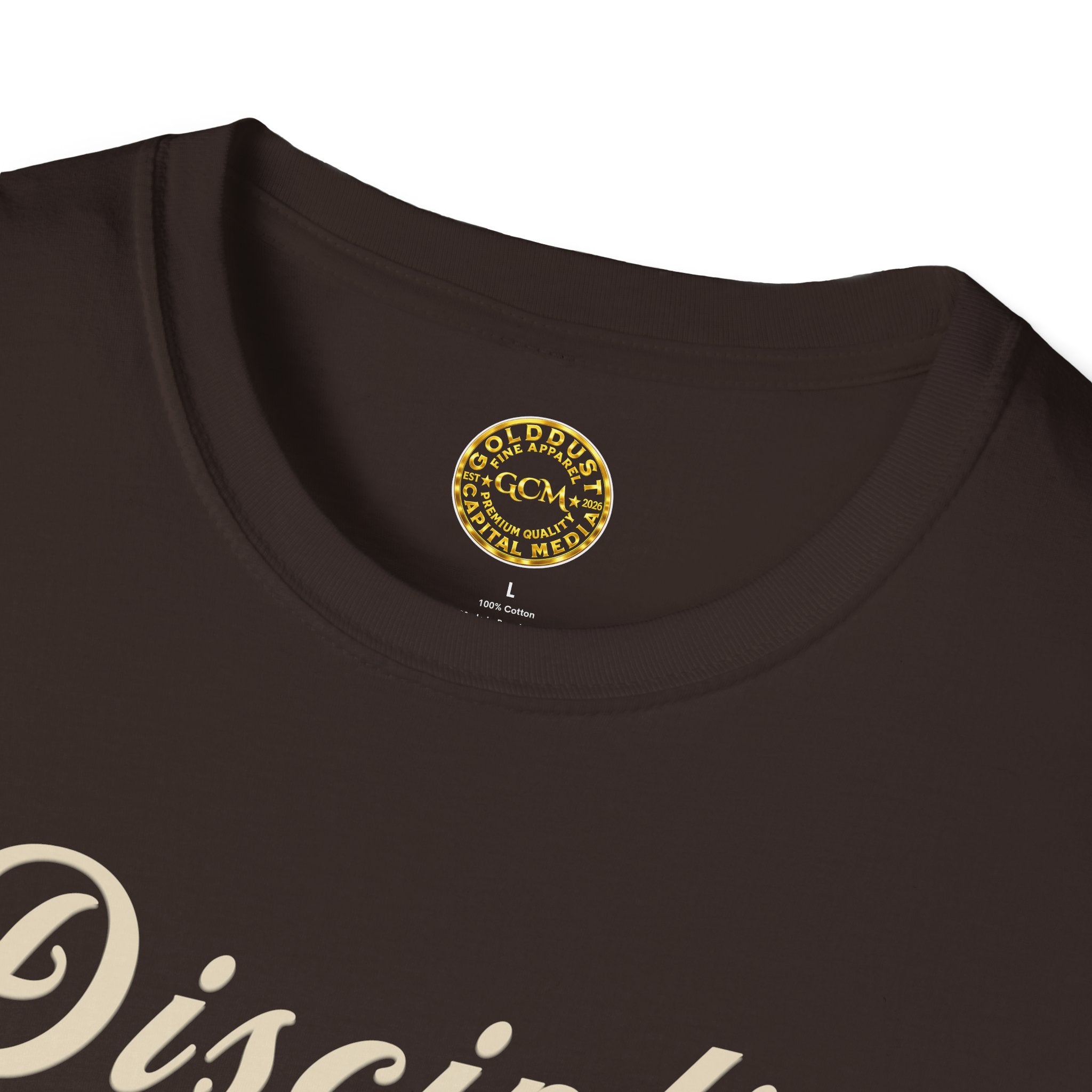 Self Mastery Mindset Tee | Discipline Over Desire| Minimalist Growth Shirt for Focus, Control and Intentional Living