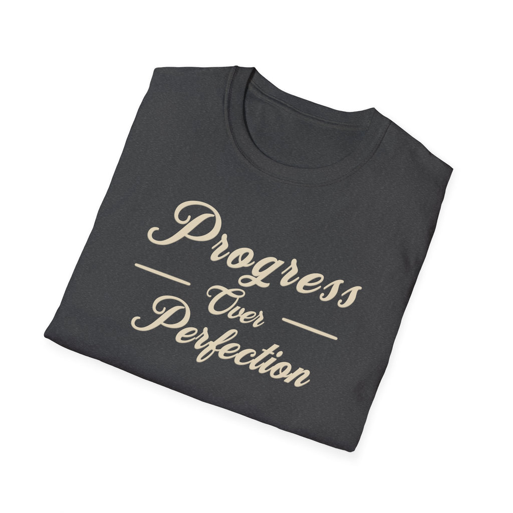 Progress Over Perfection T-Shirt | Growth Mindset Motivational Tee