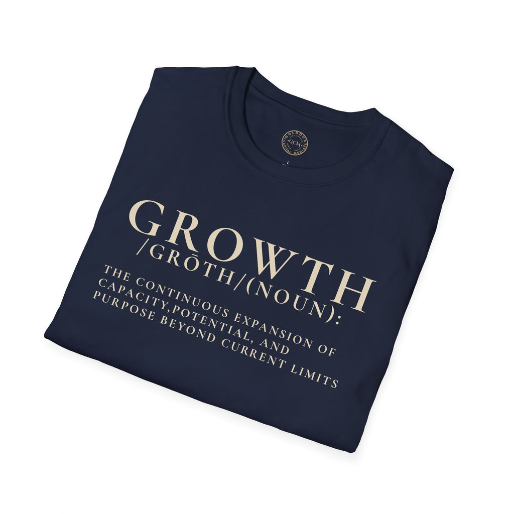 Growth Definition T-Shirt — Inspirational Personal Development Tee