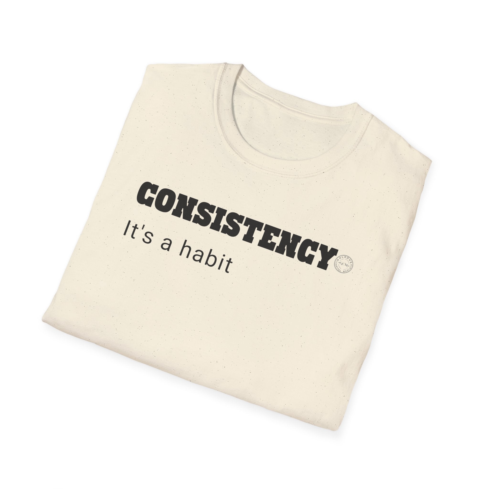 CONSISTENCY Habit T Shirt| Minimalist Self Respect| Emotional Wellness Tee | Clarity Apparel | Motivational Lifestyle Shirt | Locked In