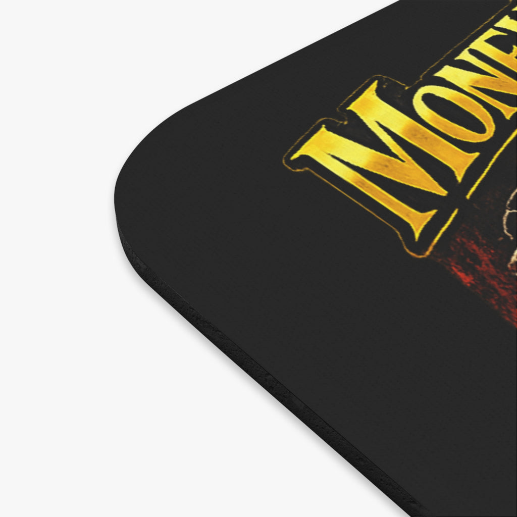 Money Never Sleeps Mouse Pad – Finance Illustration Stock Market Desk Mat