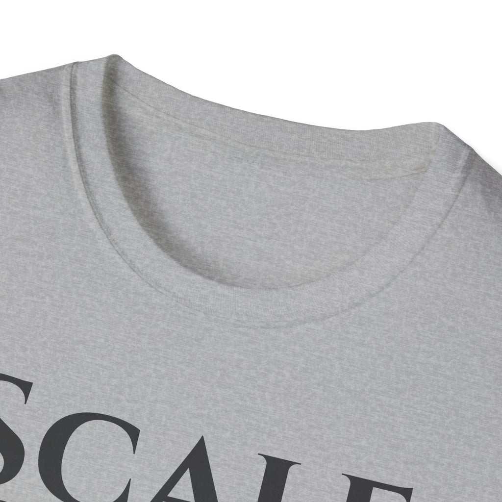 SCALE Definition T Shirt | Disciplined Effort | Exponential Growth Impact Tee | Minimalist Professional Mindset for Entrepreneurs Leaders