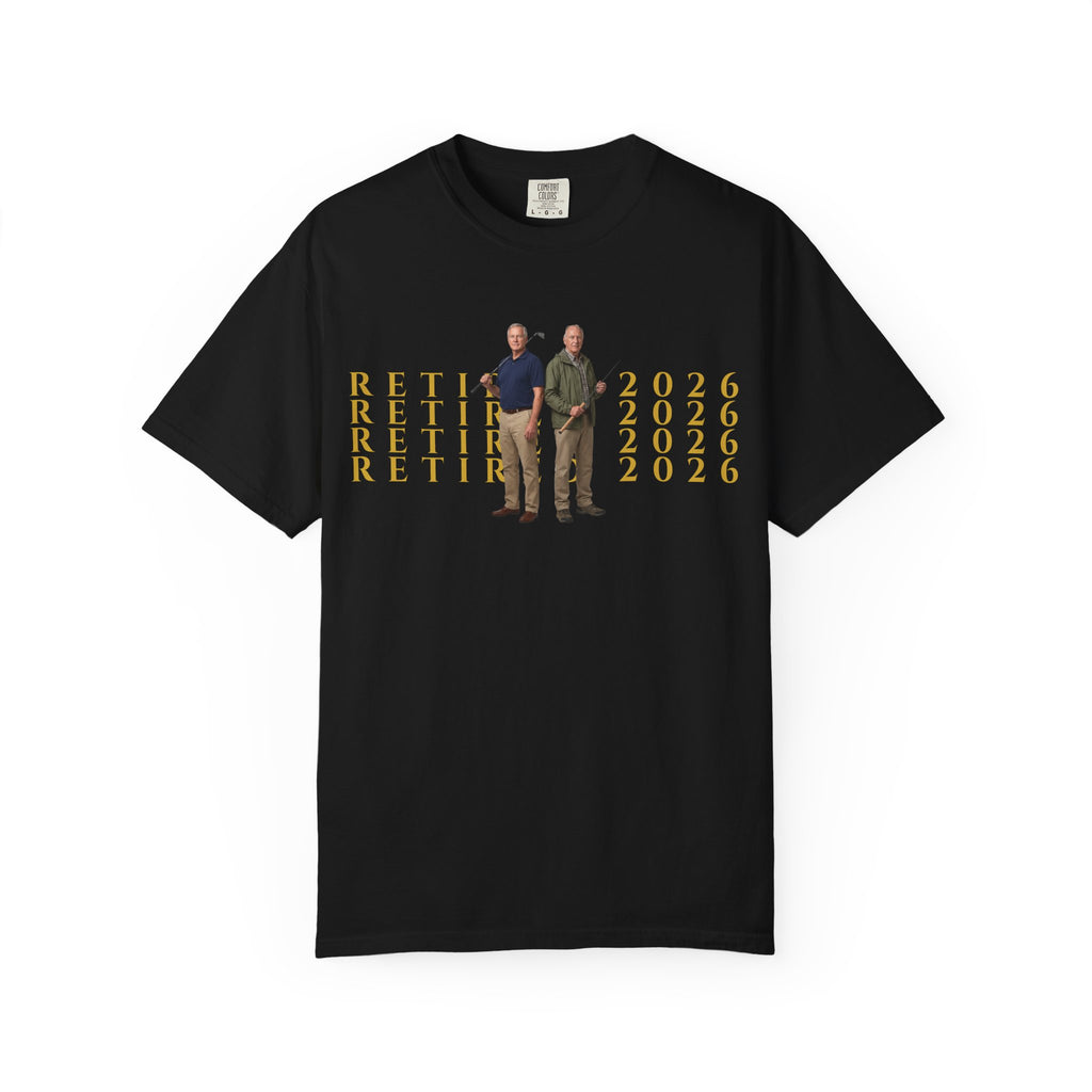 Retired 2026 Personalized Photo Tee | Retirement Celebration Shirt