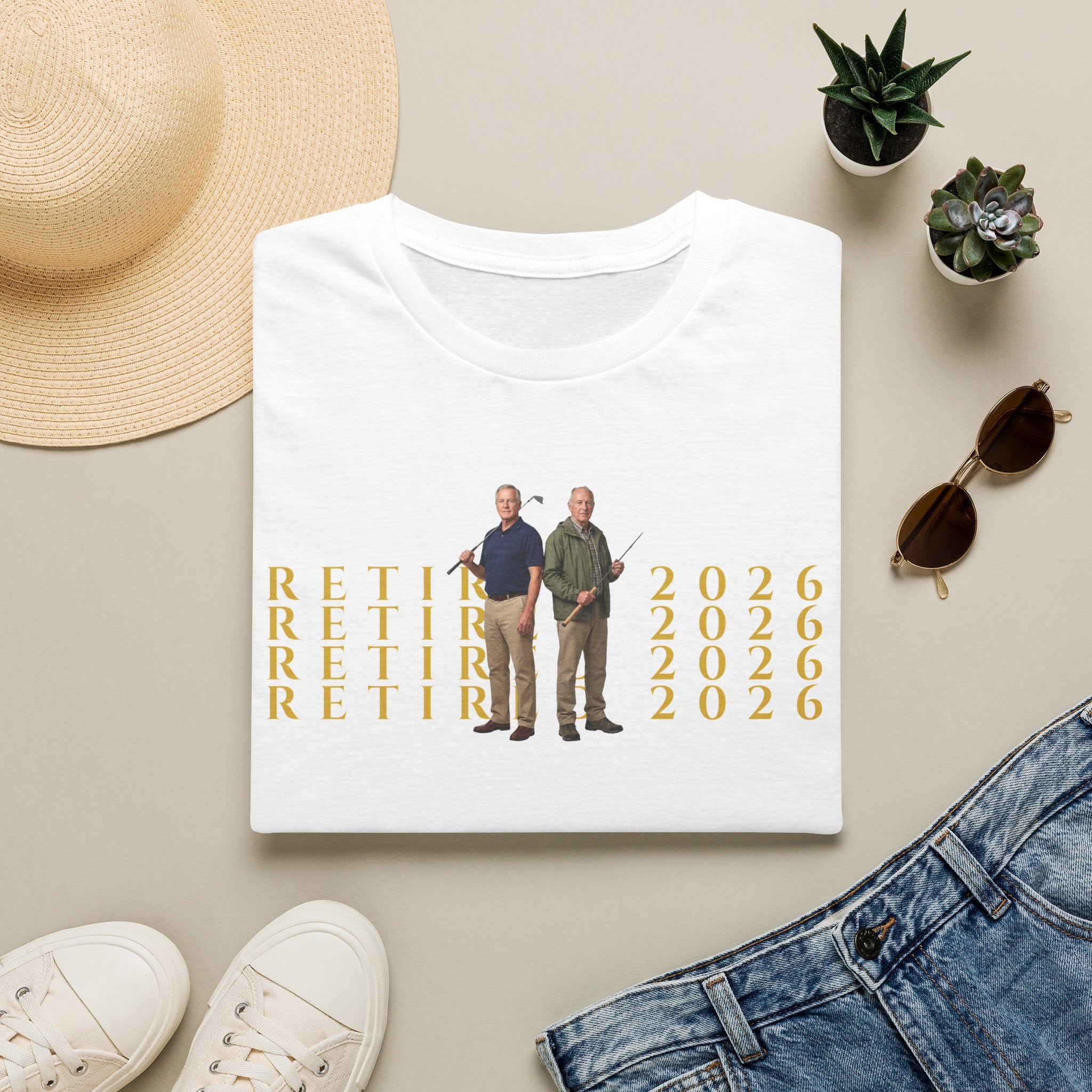 Retired 2026 T-Shirt — Funny Retirement Gift Tee