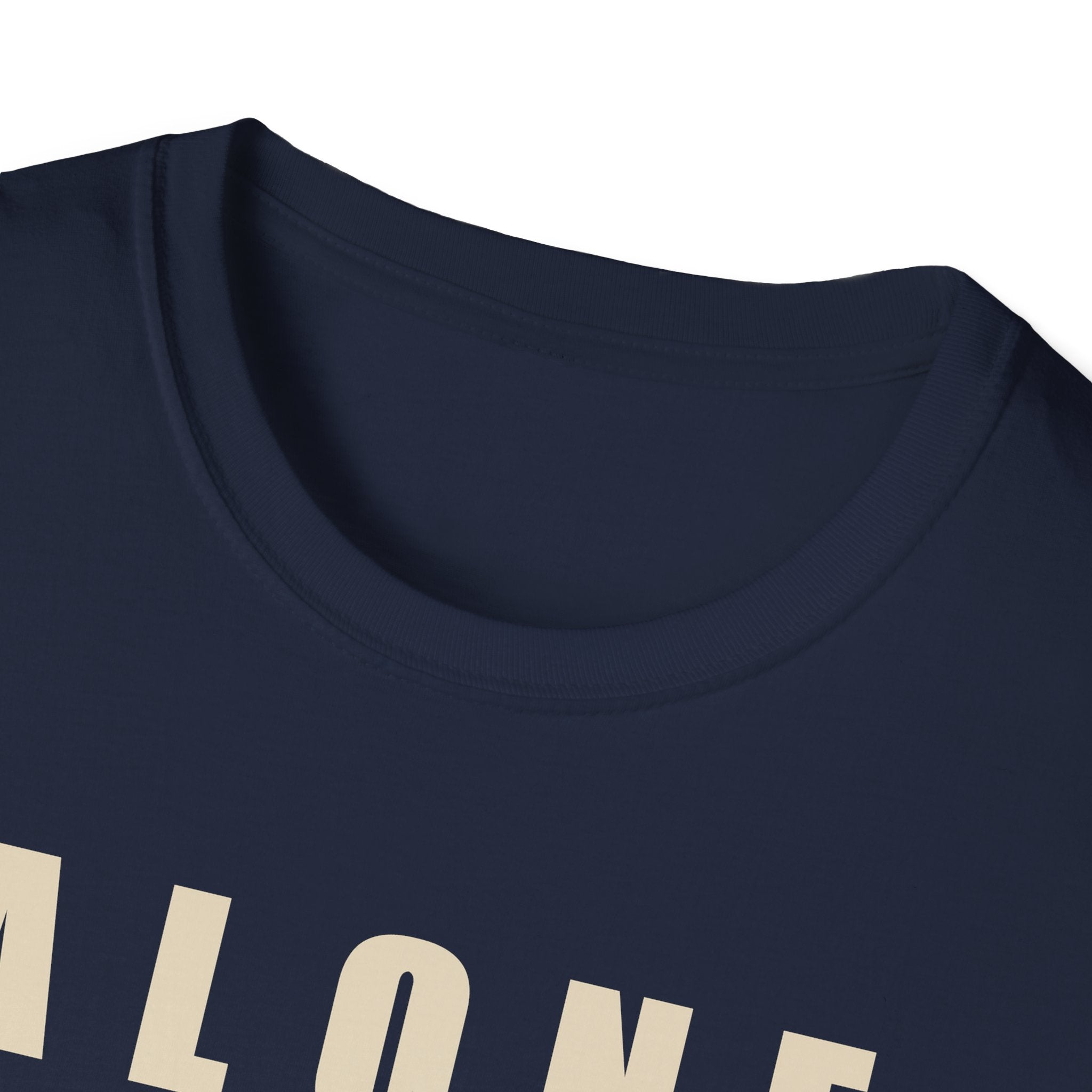 New Season Reflection Tee | Alone What's Your Plans | Minimalist Life Event Shirt for Personal Growth | Intentional Living