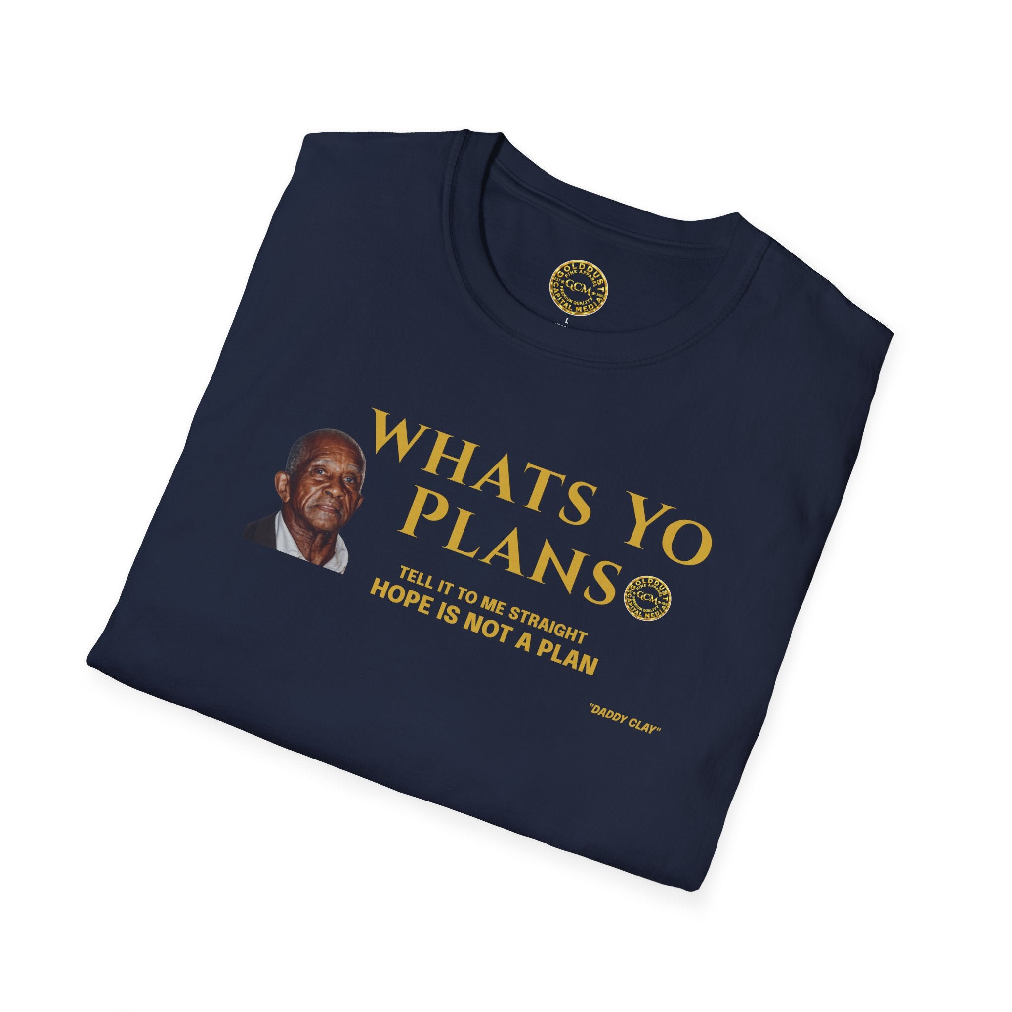 What Is Your Plan? Quote T-Shirt | Minimalist Financial Wisdom Tee | Peace, Discipline & Legacy Apparel | Motivational Money Mindset Shirt