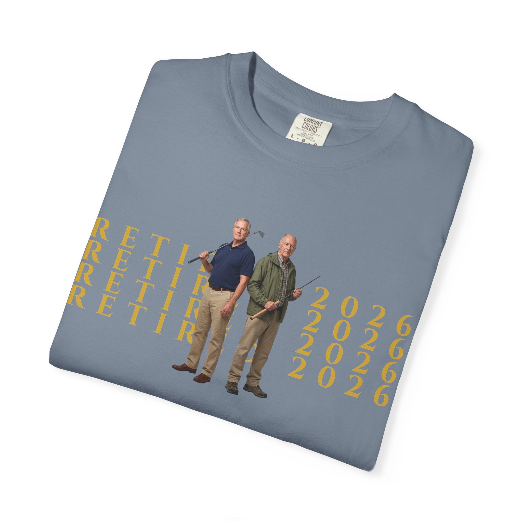 Retired 2026 Personalized Photo Tee | Retirement Celebration Shirt