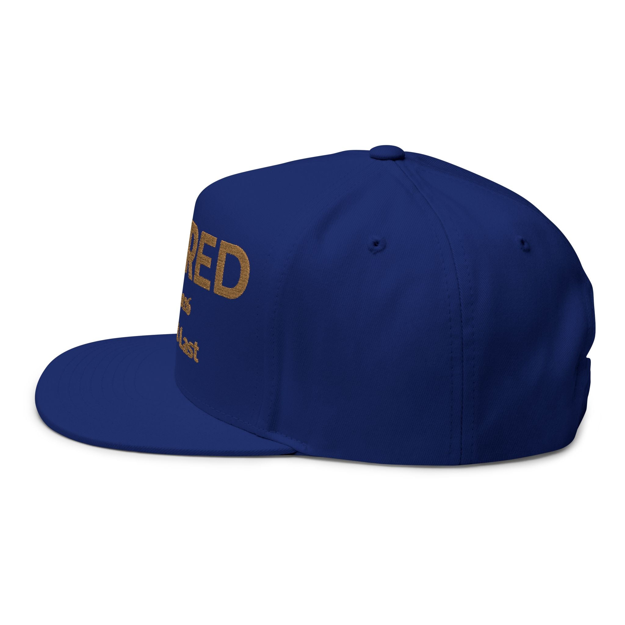 Retired Est. 2026 Free At Last Cap | Embroidered Flat Bill Snapback