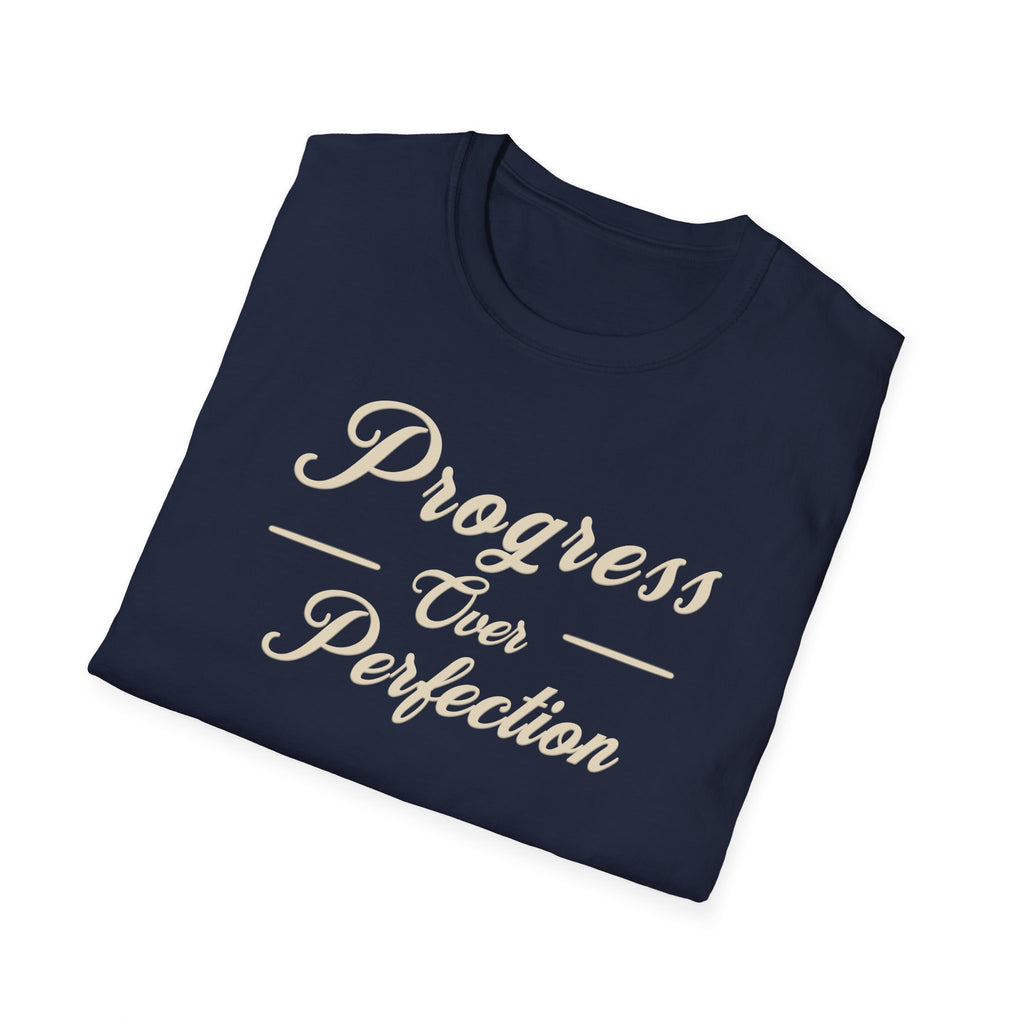 Progress Over Perfection T-Shirt | Growth Mindset Motivational Tee
