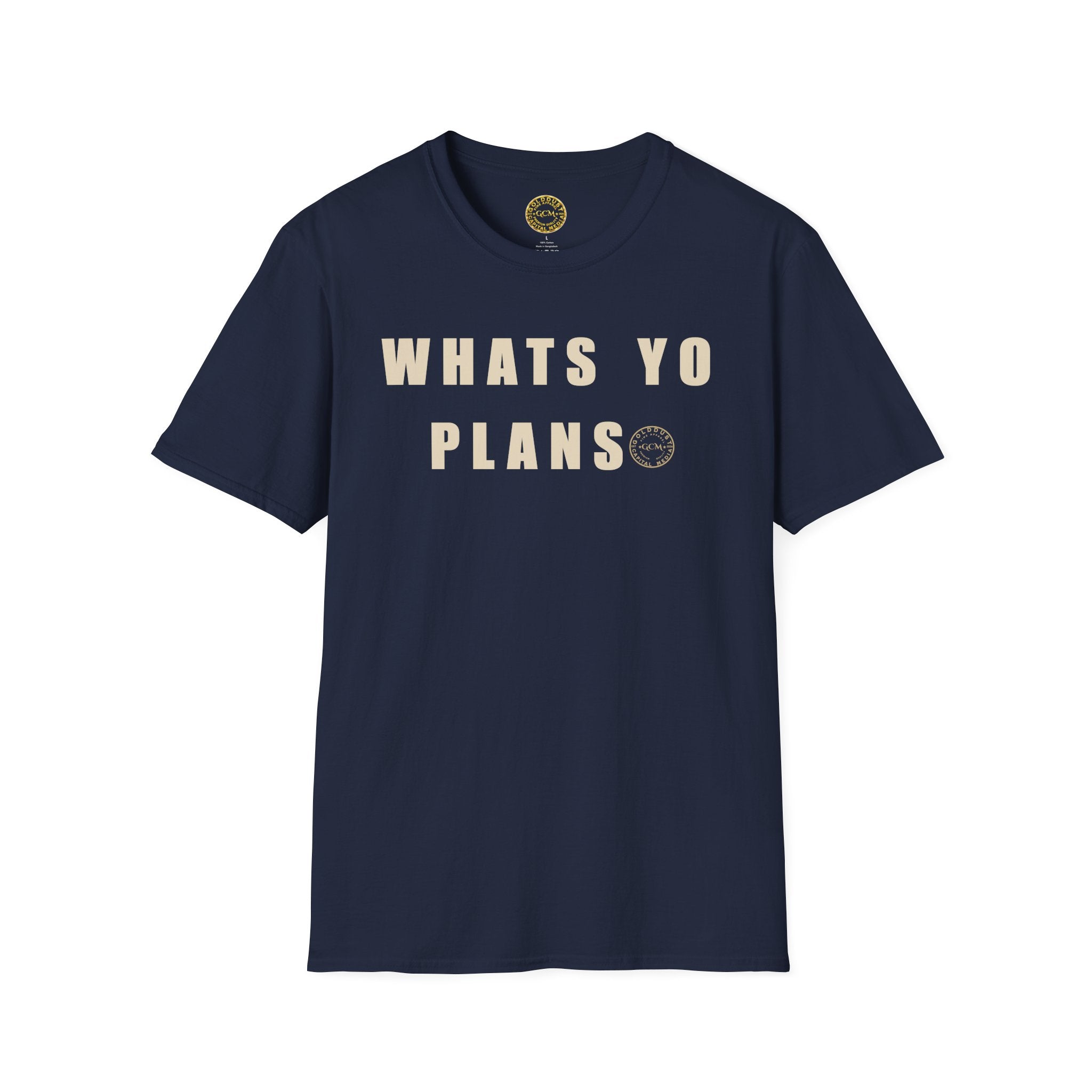 Graphic Vintage Retro Gift | Unique Statement Slogan Quote | What's Your Plans Collector Shirt | New Chapter Gift for Achievers | Minimalist