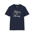 Vision Driven Mindset Tee | Future Over Flexing | Minimalist Anti Clout Shirt for Growth, Focus & Intentional Living | Motivational Retro