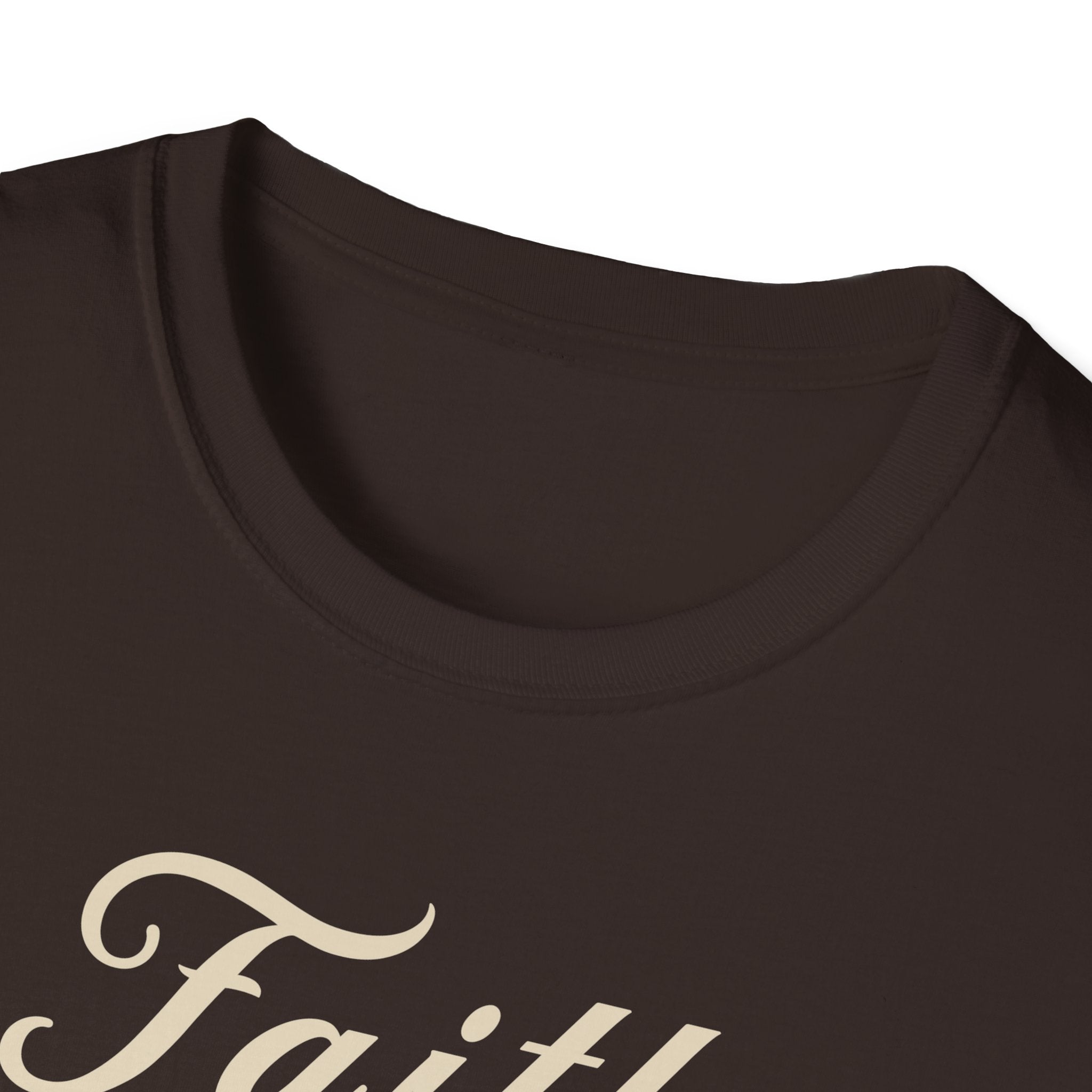 Faith Over Fear T-Shirt | Psalm 56:3-4 Christian Typography Tee