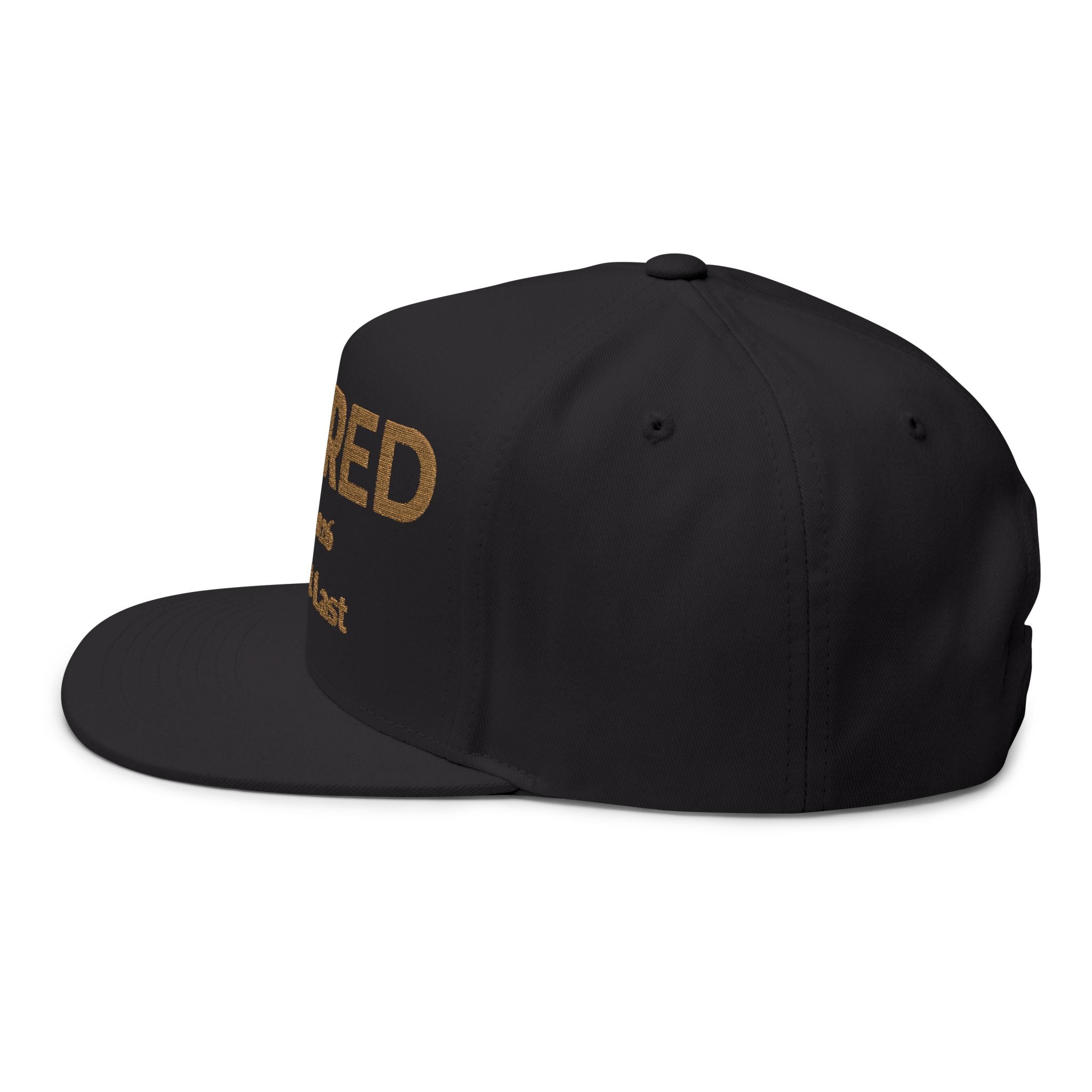 Retired Est. 2026 Free At Last Cap | Embroidered Flat Bill Snapback