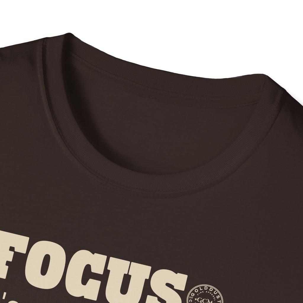 FOCUS Habit T Shirt| Minimalist Self Respect| Emotional Wellness | Clarity Apparel | Motivational Lifestyle Shirt | Locked In Collection