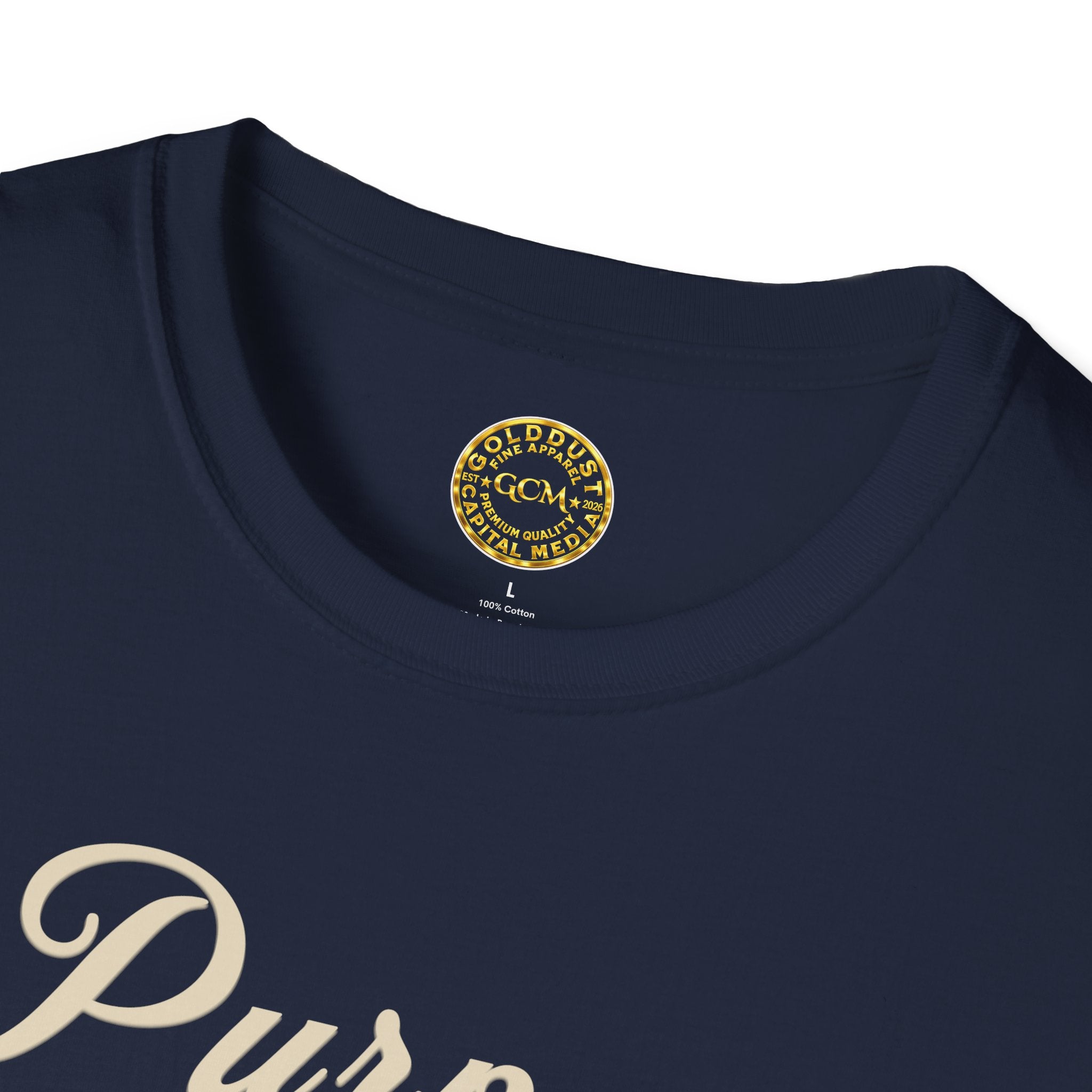 Aligned Living Mindset Tee | Purpose Over Pleasure | Self Growth Shirt for Discipline, Focus and Intentional Living | Inspirational Quote