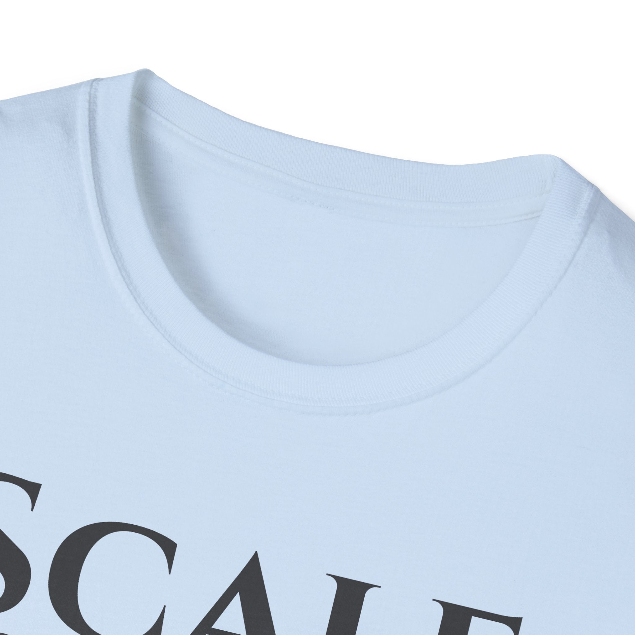 SCALE Definition T Shirt | Disciplined Effort | Exponential Growth Impact Tee | Minimalist Professional Mindset for Entrepreneurs Leaders
