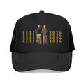 Retired 2026 Foam Personalized Image Trucker Hat | Retirement Year, Two Men Illustration