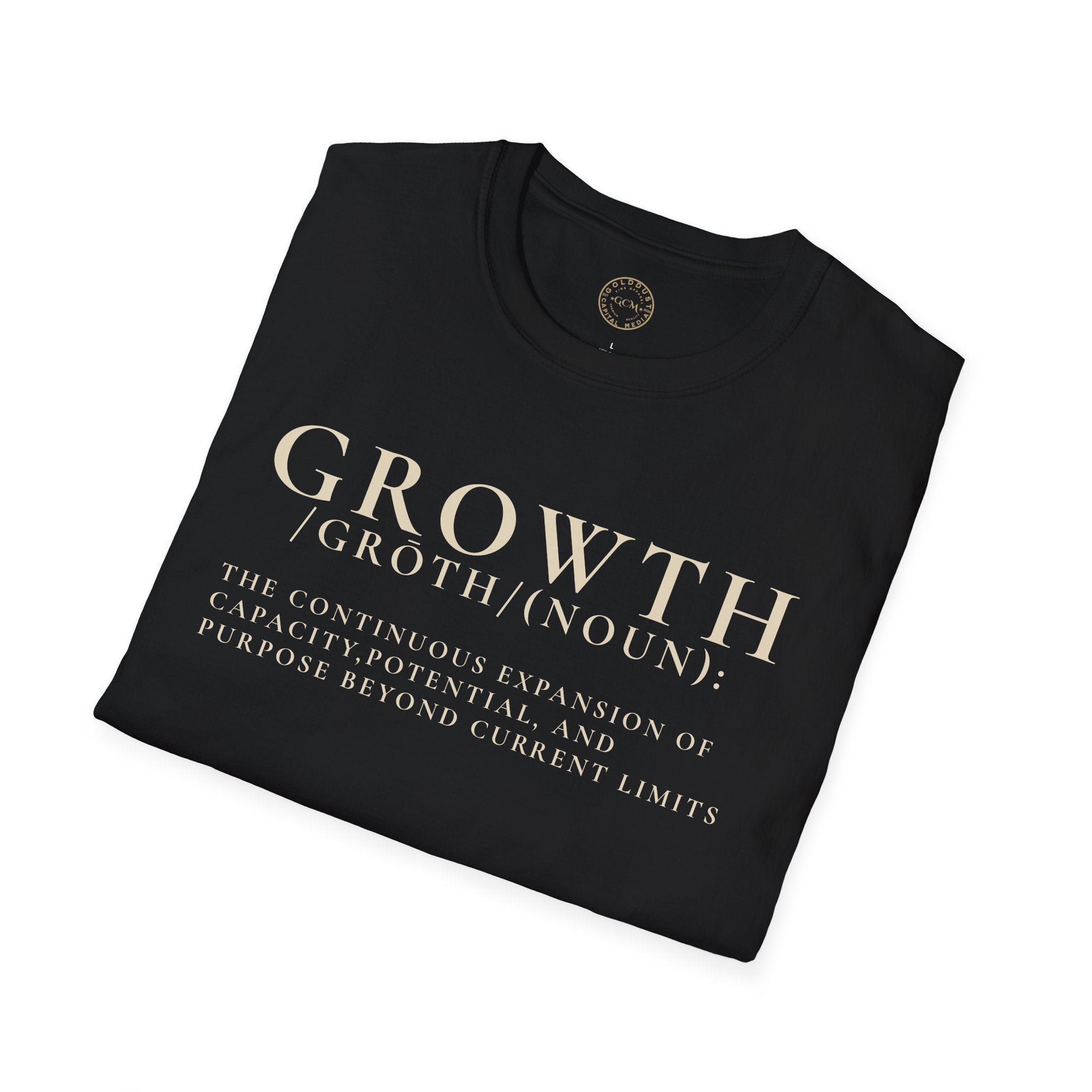 Growth Definition T-Shirt — Inspirational Personal Development Tee