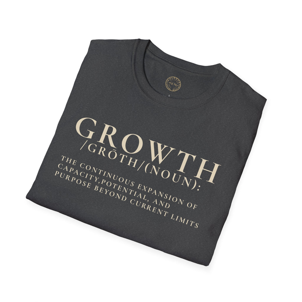 Growth Definition T-Shirt — Inspirational Personal Development Tee