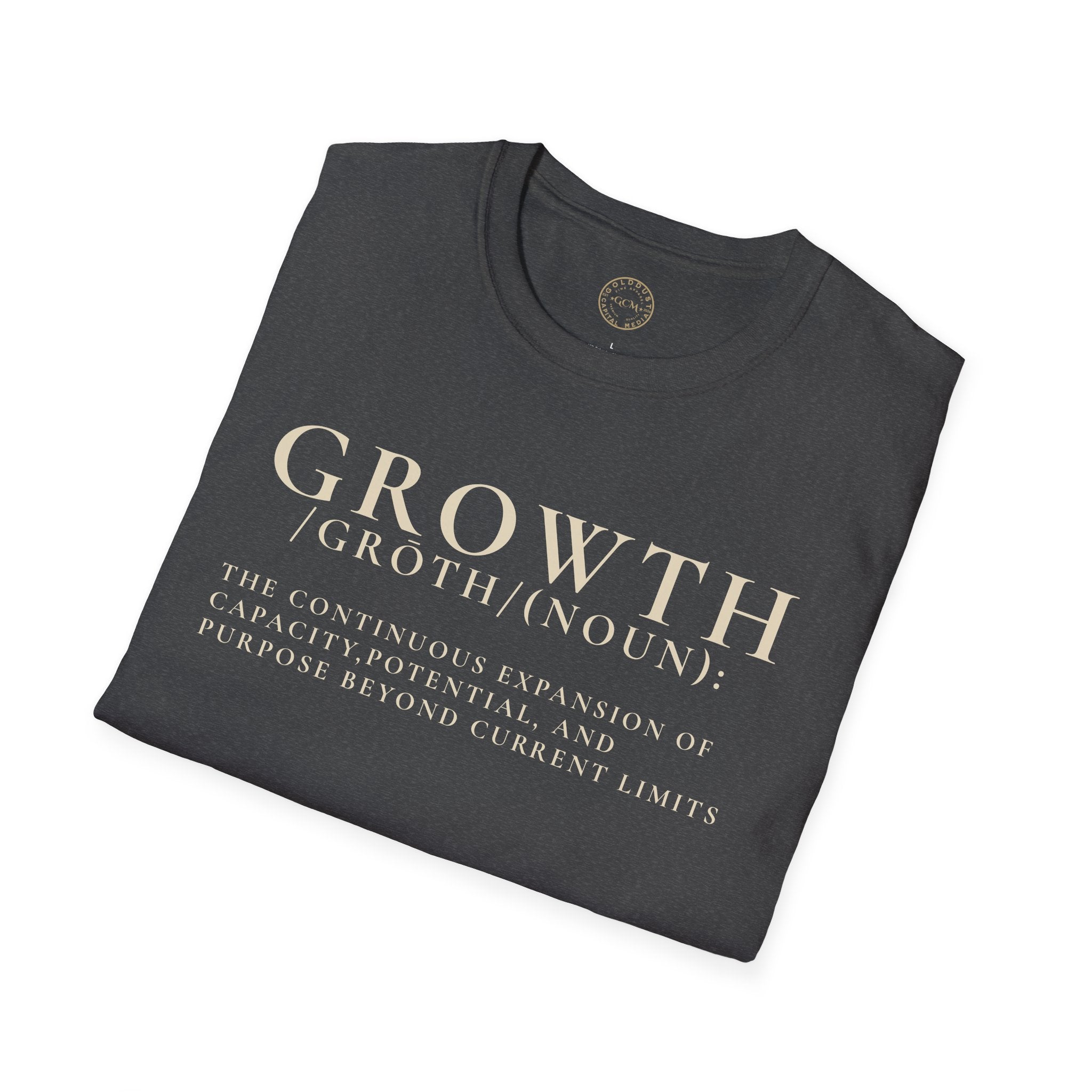Growth Definition T-Shirt — Inspirational Personal Development Tee