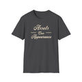 Assets Over Appearance T-Shirt | Investing Mindset, Financial Discipline