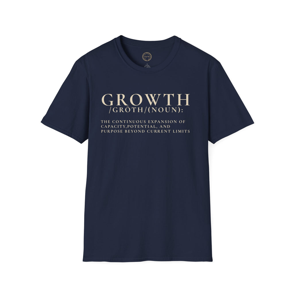 Growth Definition T-Shirt — Inspirational Personal Development Tee