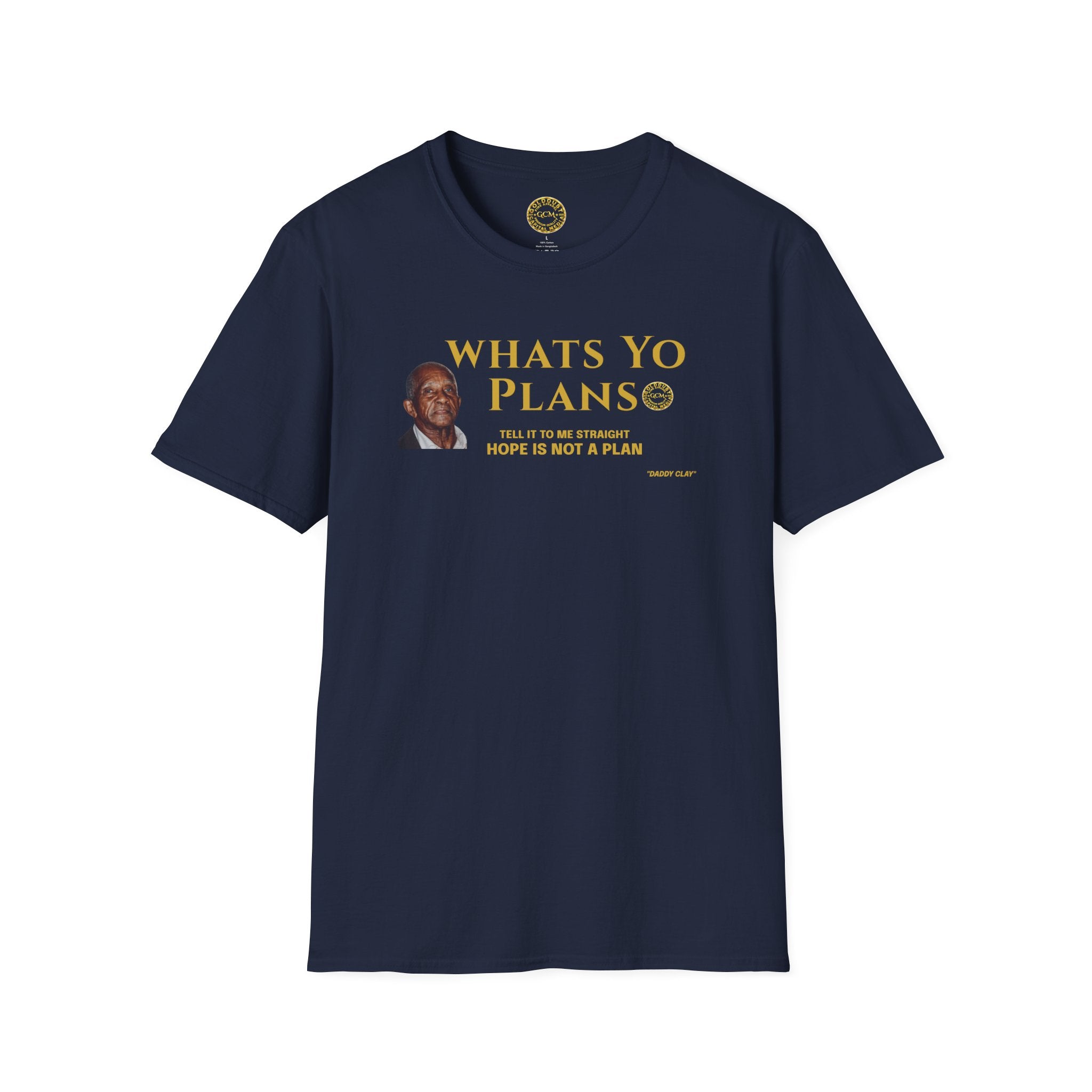 What Is Your Plan? Quote T-Shirt | Minimalist Financial Wisdom Tee | Peace, Discipline & Legacy Apparel | Motivational Money Mindset Shirt